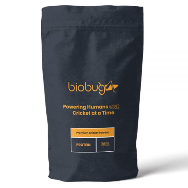 Biobug Cricket Flour Packaging